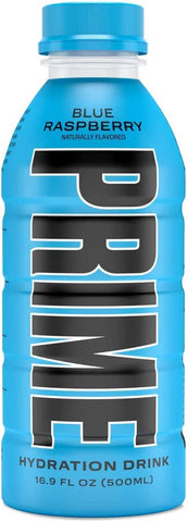 Prime Hydration Energy Drink  500 ml - Logan Paul & KSI - Blue Raspberry