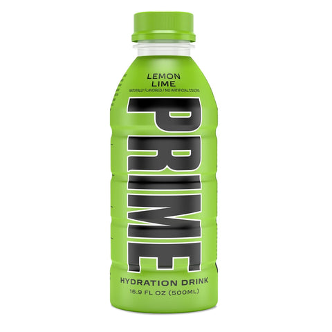 Prime Hydration Energy Drink  500 ml - Logan Paul & KSI - Lemon Lime