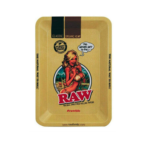 RAW Rolling Tray Drehunterlage - RAW Girl Mini