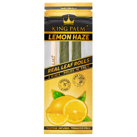 King Palm Mini Rolls Lemon Haze
