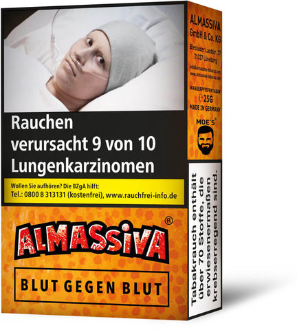 ALMASSIVA Tobacco 25g - BLUT GEGEN BLUT