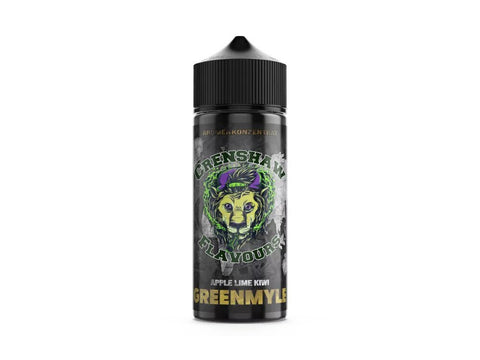 Crenshaw Flavours - Greenmyle - 10ml Aroma in 120ml Chubby Flasche