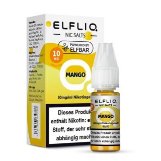 ELFLIQ Nikotinsalz Liquid - Mango 10mg