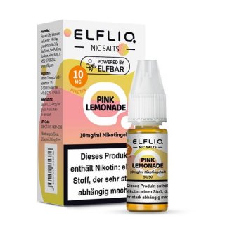 ELFLIQ Nikotinsalz Liquid - Pink Lemonade 10mg