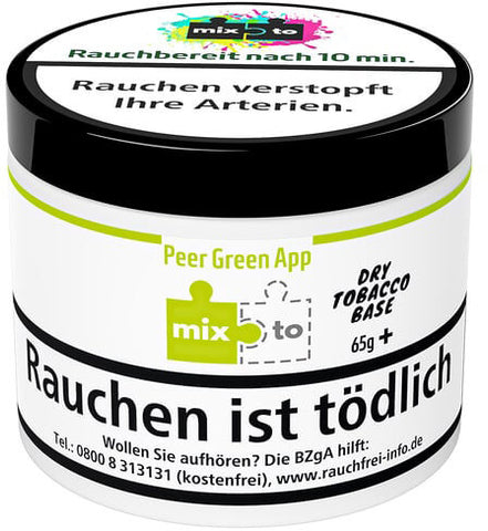 Mixto Tabak - Dry Tobacco Base - Peer Green App 65g