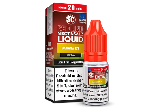 SC Nikotinsalz Liquid 10 ml - Banana Ice 20mg