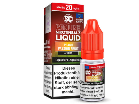 SC Nikotinsalz Liquid 10 ml - Peach Passion Fruit 20mg