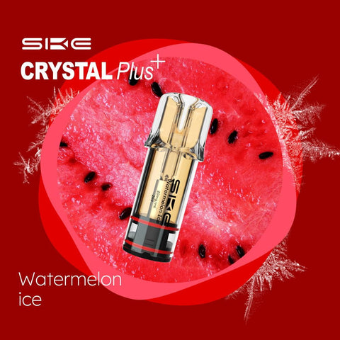 SKE Crystal Plus POD 2ml Mehrweg E-Shisha - Watermelon Ice 2er Pack