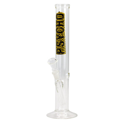 Psycho Straight Glass Bong 14.5 - Clear 32cm