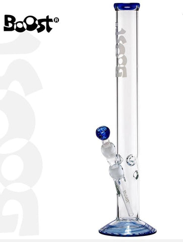 Boost Cane Glas Bong 49cm - Clear Blue