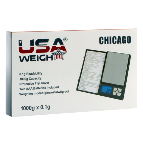 USA Weigh Digitalwaage Chicago 1000g x 0,1g