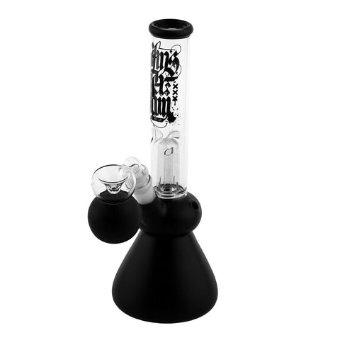 Amsterdam Glass Bong - Black 30cm
