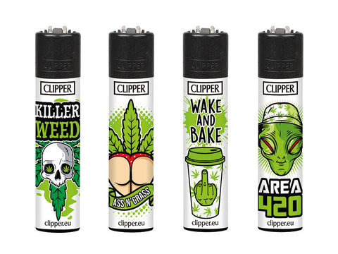 Clipper Large WEED SLOGAN
