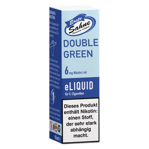 ERSTE SAHNE Liquid 10 ml - Double Green 6mg