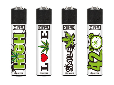 Clipper Large WEED Slogan 1