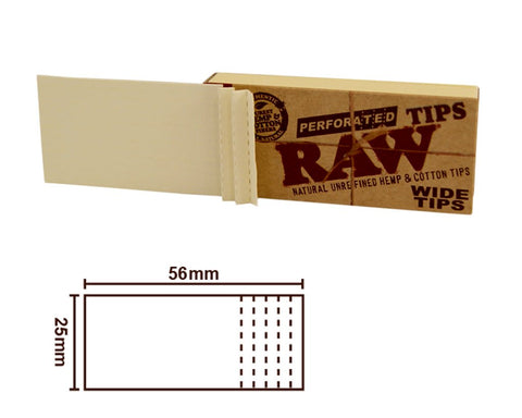 RAW Wide Tips King Size