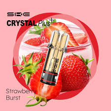 SKE Crystal Plus POD 2ml Mehrweg E-Shisha - Strawberry Burst Pack