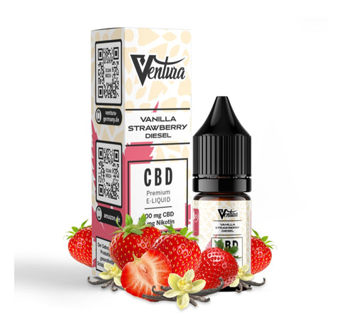 Ventura CBD Liquid - Strawberry Diesel 600 mg