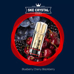 SKE Crystal Plus POD 2ml Mehrweg E-Shisha - Blueberry Cherry Blackberry 2er Pack