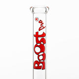 Boost Pro Beaker Bong - Clear Red