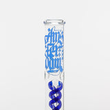 Amsterdam Glass Bong - Clear Blue 37cm