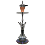 Caesar Shisha 410C Edelstahl - Shining Light Black