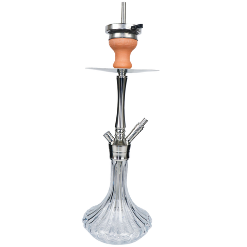 Caesar Shisha 410A Edelstahl - Transparent