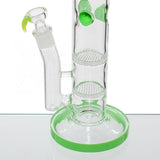 Grace Glass Bong Straight - Light Green