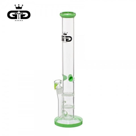 Grace Glass Bong Straight - Light Green