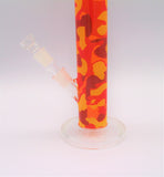 Weedstar Bong Straight Camouflage Orange