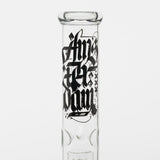 Amsterdam Glass Bong - Clear Black