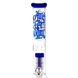 Amsterdam Glass Bong - Blau 40cm