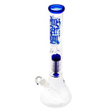 Amsterdam Glass Bong - Clear Blau