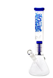 Amsterdam Glass Bong - Blau 40cm