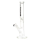 Boost Pro Straight Bong - Clear Schwarz