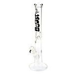 Boost Pro Straight Bong - Clear Schwarz