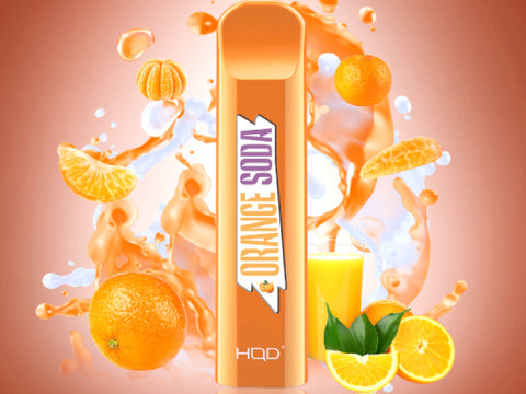 HQD Cuvie Einweg E-Shisha ca. 300 Züge - ORANGE SODA