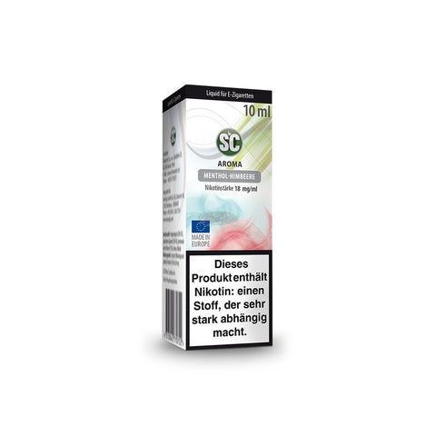 SC Liquid 10 ml - Menthol Himbeere 3mg