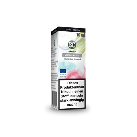 SC Liquid 10 ml - Menthol Kirsche 0mg